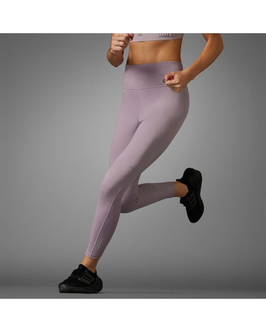 Adidas Gray Ultimate Running 7/8 Leggings