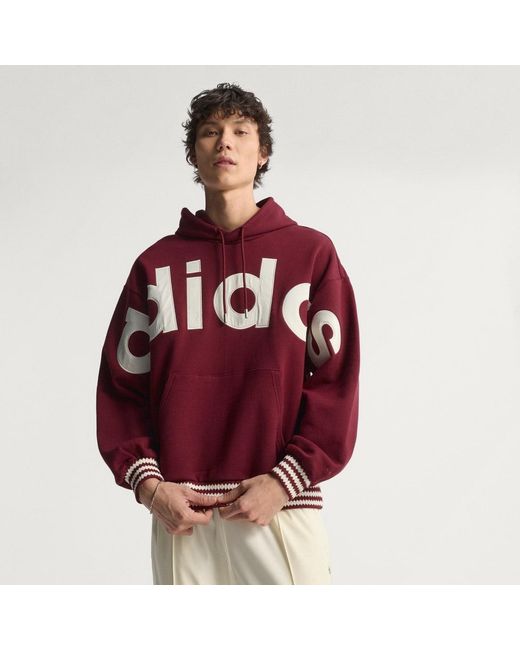 Adidas Red Premium Sweatshirt for men