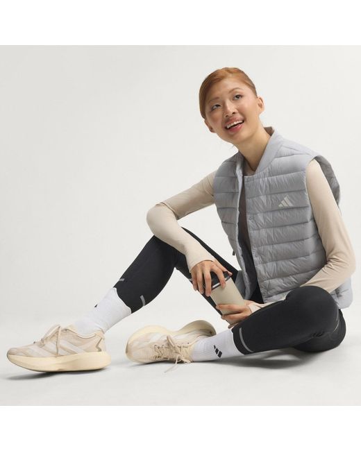 Adidas White Adizero Evo Sl Exo Suede Lightstrikepro Running Shoes