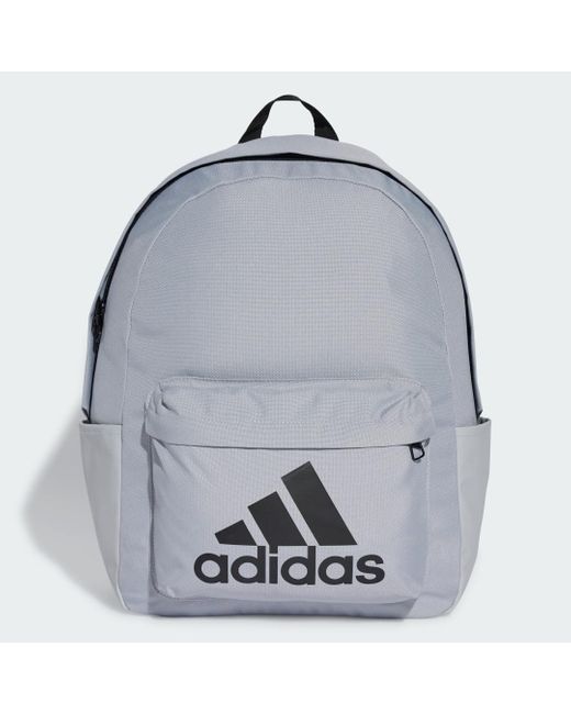 Adidas Gray Classic Badge Of Sport Backpack