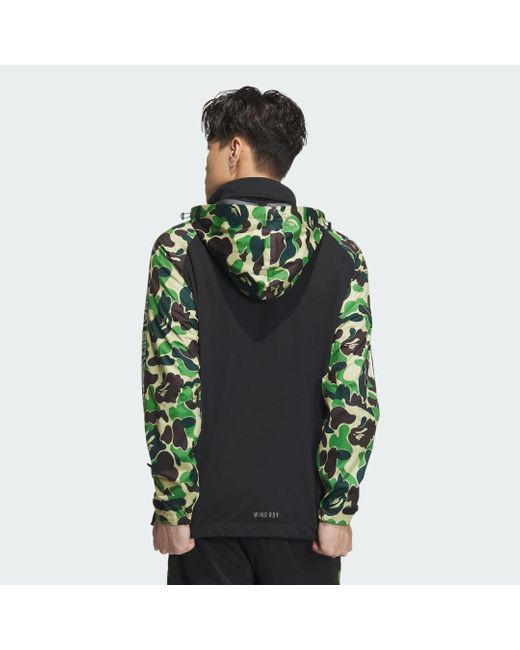 adidas Bape X Wind.Rdy Jacket in Green for Men Lyst UK