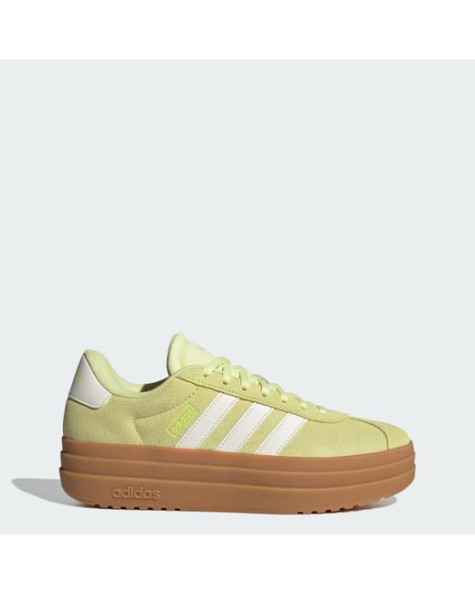 Adidas Yellow Vl Court Bold Schuh