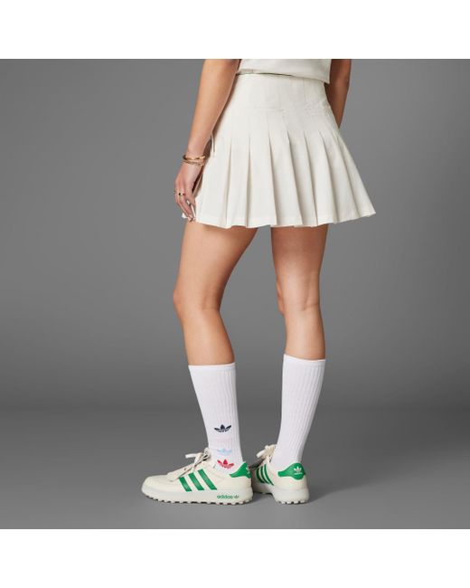 Adidas Gray Originals Pleated Skirt