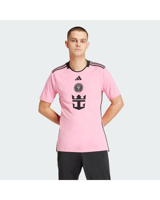 Adidas Inter Miami Cf 24/25 Thuisshirt in het Pink voor heren