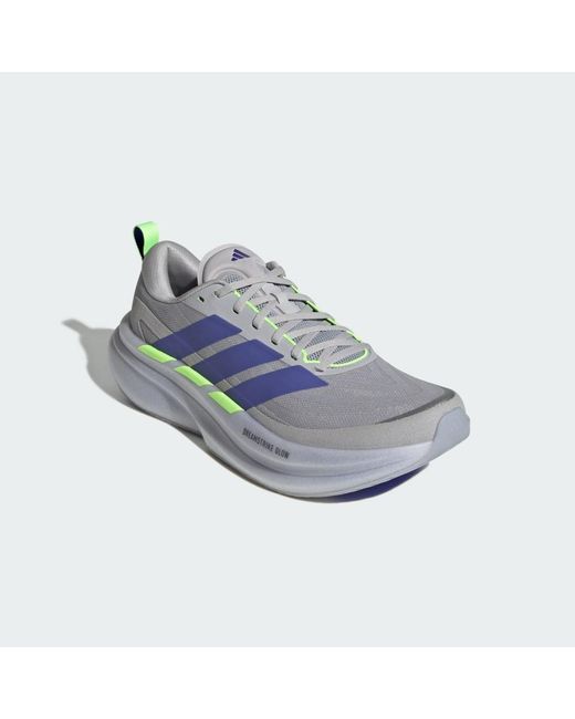 Adidas Blue Supernova Glide Running Shoes for men