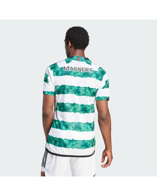 Adidas Green Celtic Fc 23/24 Home Jersey for men
