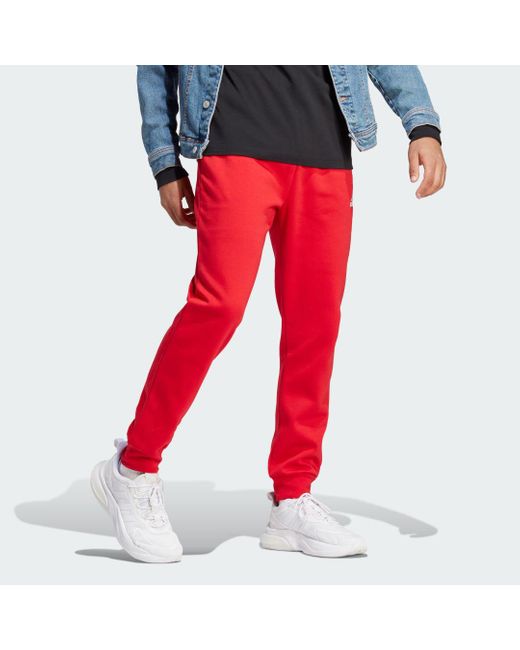 Adidas Essentials Fleece Regular Tapered Joggers for men