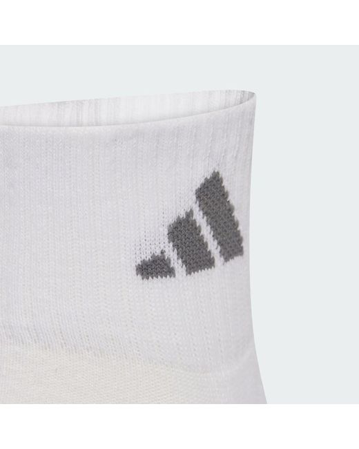 Adidas Blue Cushioned Sportswear Ankle Socks 3 Pair Pack