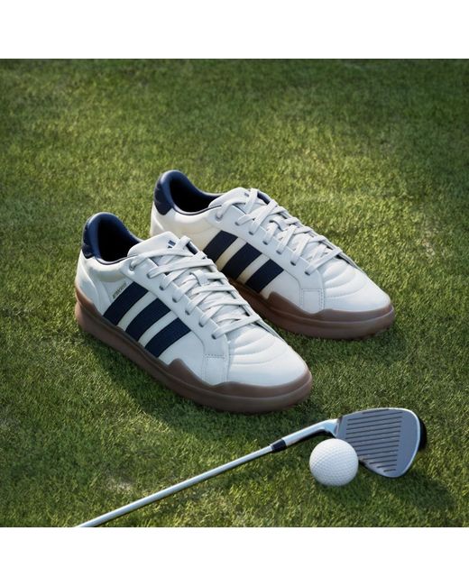 Adidas Blue Retrocross Gripmore Spikeless Golf Shoes for men