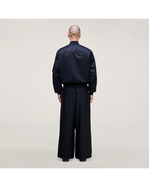 Adidas Blue Y-3 Bomber Jacket