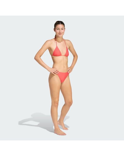 Adidas Orange Adicolor Bikini Bottoms