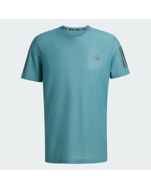 Camiseta Own The Run Adidas Originals de hombre de color Blue