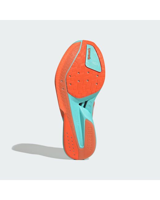 Adidas Blue Adizero Boston 13 Shoes for men