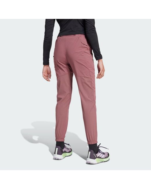 Adidas Red Terrex Xperior Light Trousers