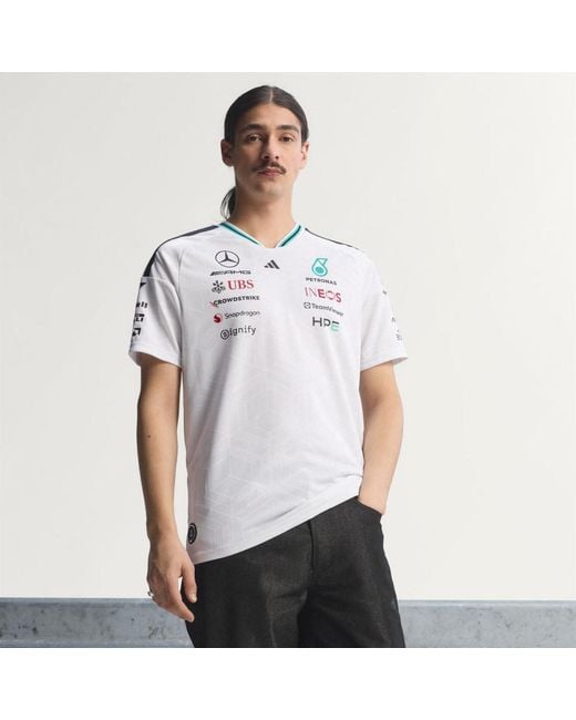 Adidas White Mercedes for men