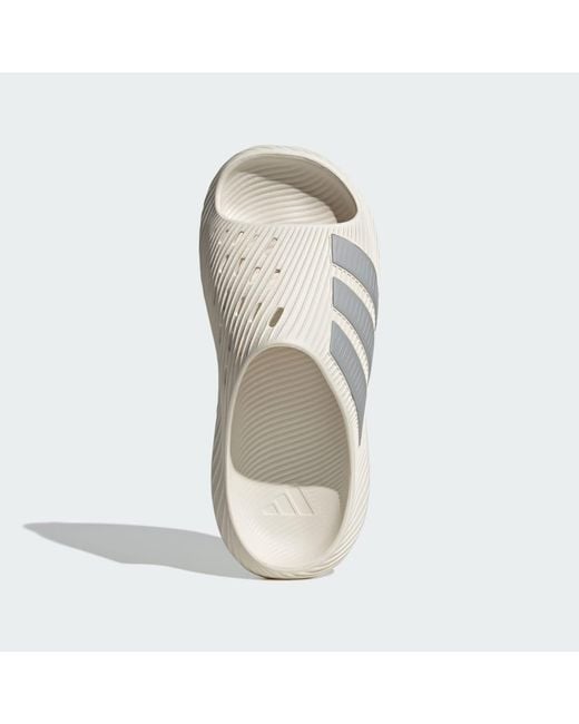 Adidas White Purechill Slides for men