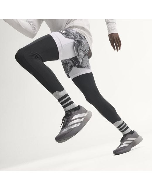 Adidas Black Adizero Evo Sl Shoes for men