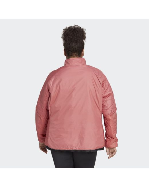 Adidas Pink Terrex Multi Insulated Jacket (plus Size)
