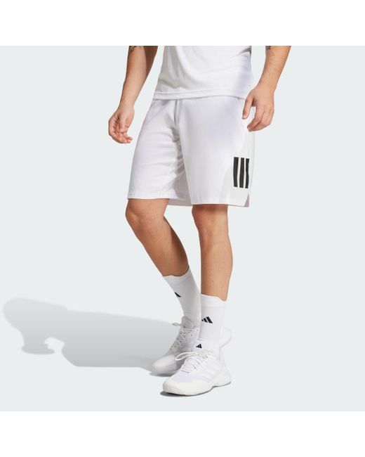 Adidas Tennisshort CLUB TENNIS CLIMACOOL 3-STREIFEN SHORTS in White für Herren