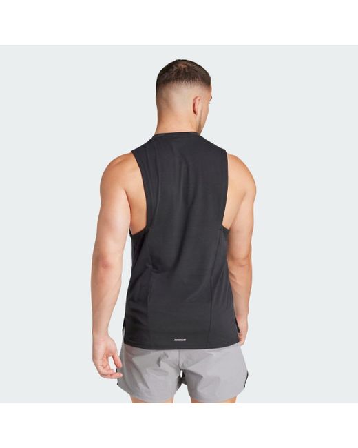 Adidas Black Designed For Training Workout Tank Top for men