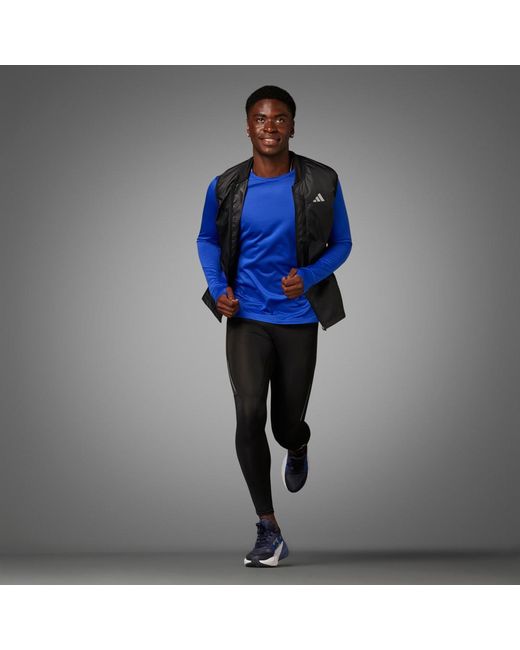 Adidas Black Own The Run Leggings for men