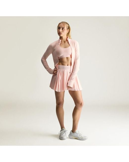 Adidas Pink By Stella Mccartney Training Pleated Skort