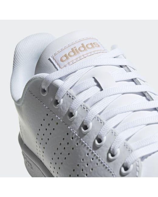 adidas advantage shoes white
