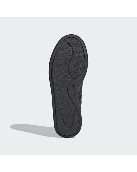 Adidas Black Court Platform Shoes