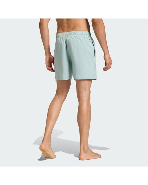 Adidas Blue Swim Shorts 5-Inch for men