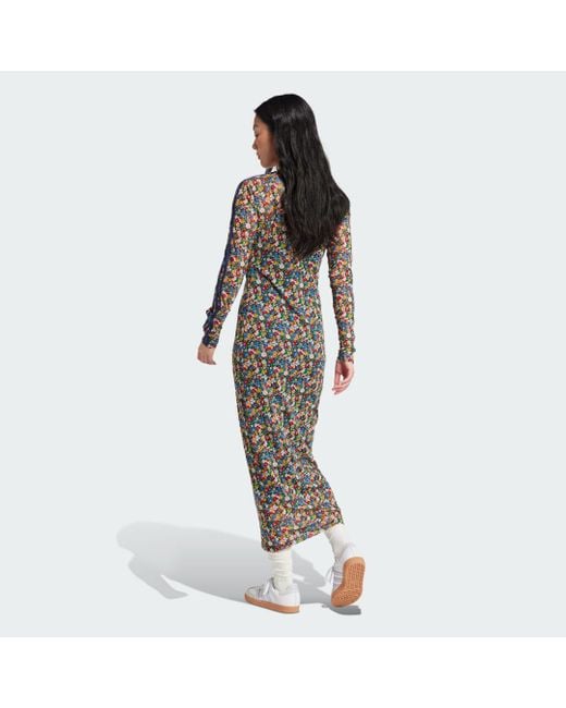 Adidas Multicolor LIBERTY LONDON MESH MAXIKLEID