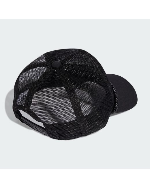 Adidas Black Trucker Cap