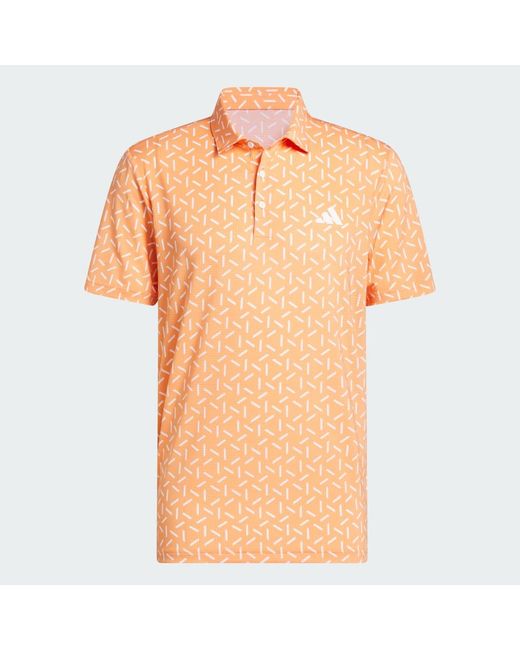 Adidas Multicolor Ultimate365 Mesh Print Climacool Polo Shirt for men