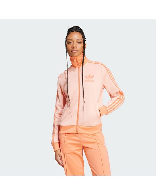 Adidas Orange Heritage Track Top