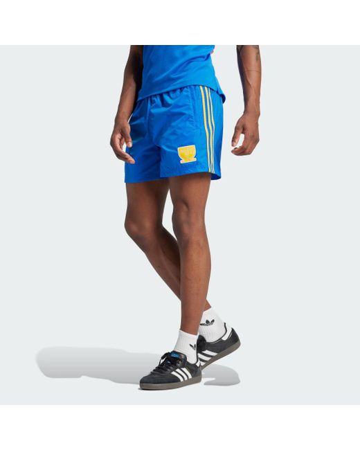 Pantalon Corto Graphics Sprinter adidas de hombre de color Azul Lyst