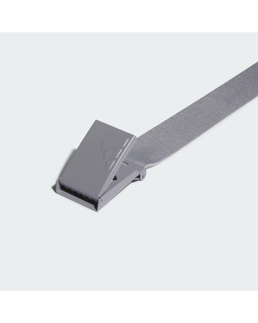 Adidas Gray Reversible Webbing Belt for men
