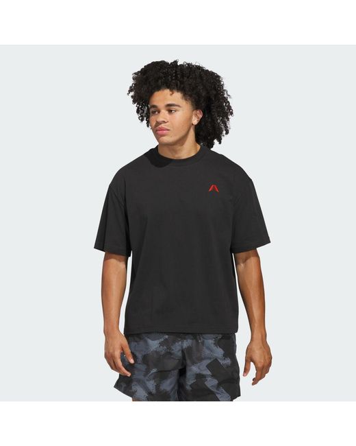 Adidas Black Anthony Edwards Tee for men