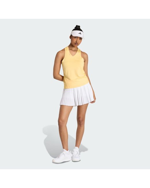 Adidas Green Club Tennis Climacool V-Neck Tank Top