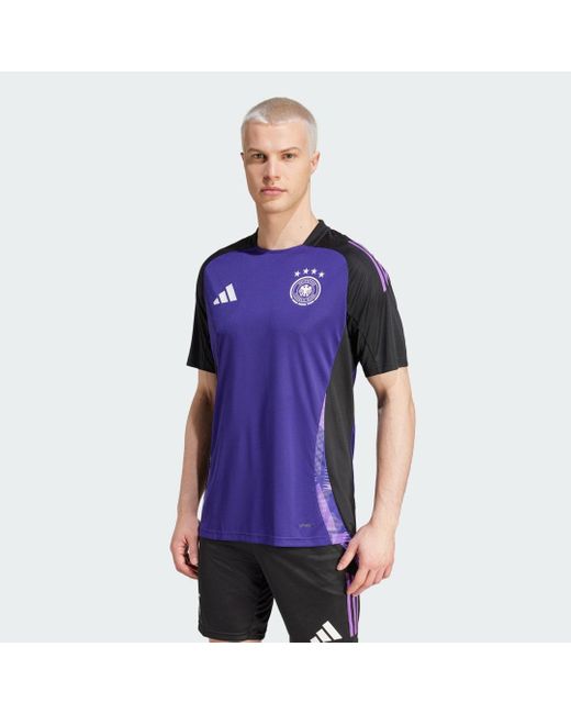 Adidas Blue Germany Tiro 24 Competition Training Jersey for men
