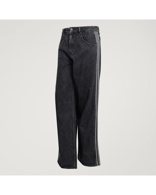 Adidas Blue Firebird Adicolor Denim Pants for men