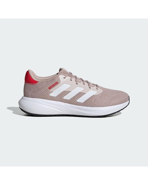 Adidas White Response Runner Shoes