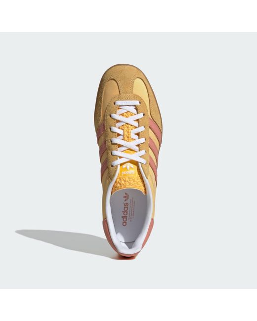 Adidas Orange Gazelle Indoor Shoes