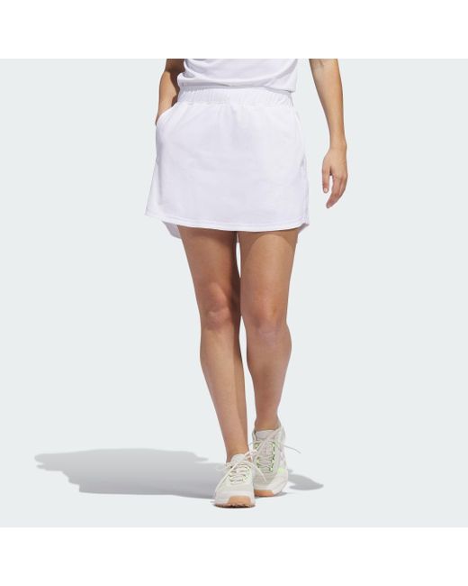 Adidas White Ultimate365 Twistknit Skirt