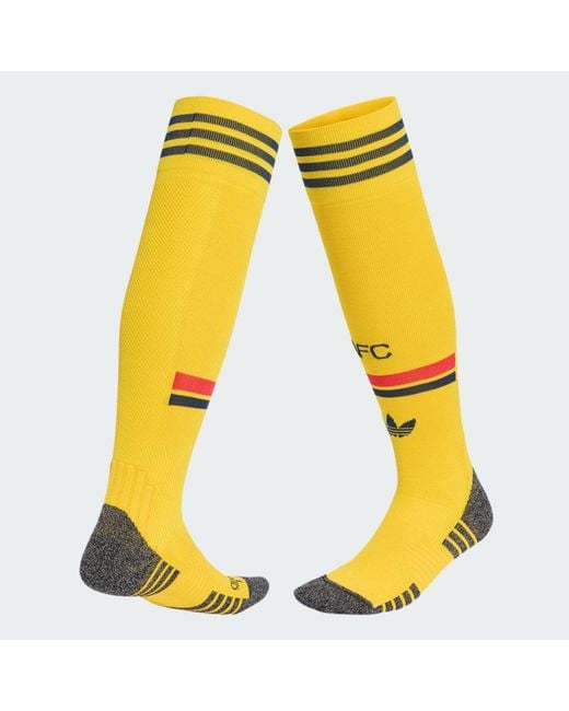 Adidas Yellow Arsenal Fc 26/27 Away Socks