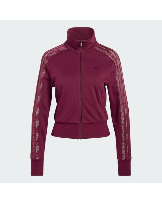 Adidas Red Firebird Lace Tracktop