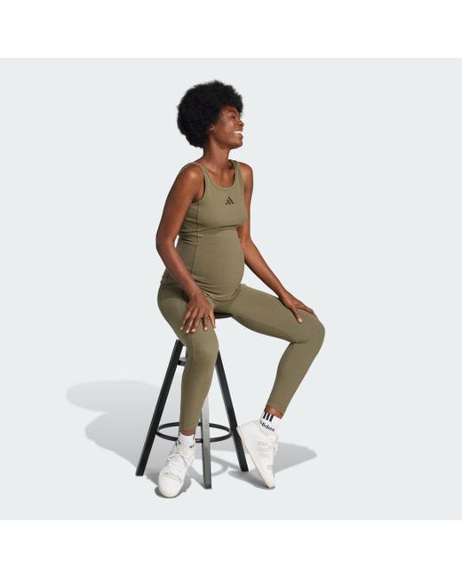 Adidas Green T-Shirt RIB TANKTOP – UMSTANDSMODE