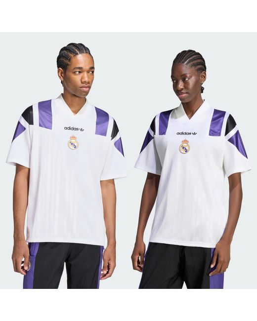 Adidas White Real Madrid Eqt Jersey