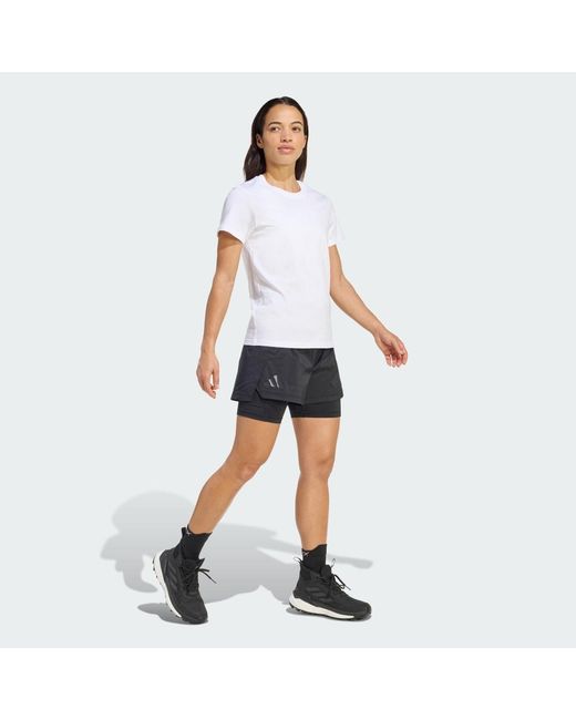Adidas Blue Terrex Xploric 2In1 Shorts
