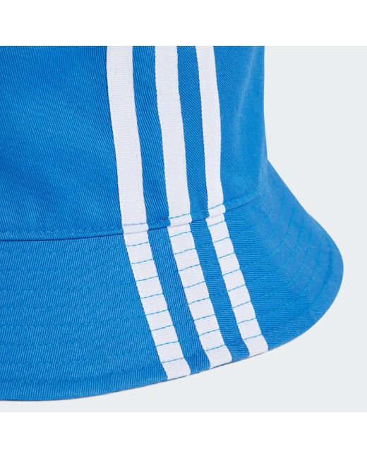 Adidas Blue Adicolor Classic Stonewashed Bucket Hat