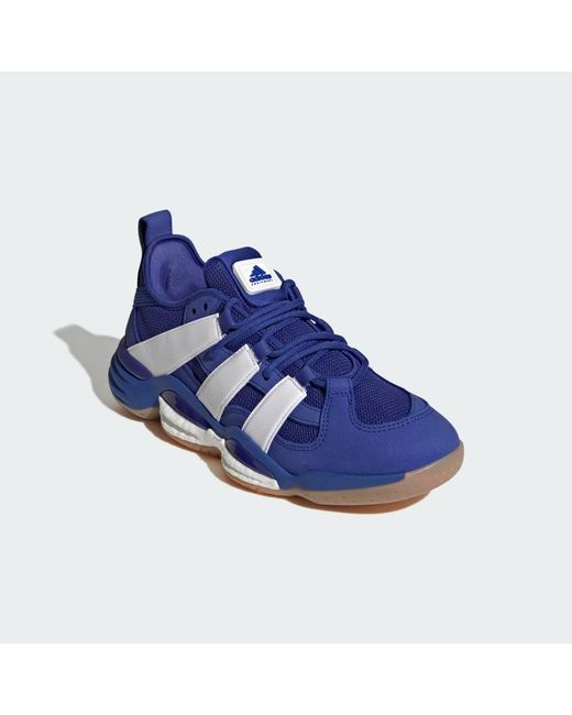 Adidas Blue Stabil Shoes for men
