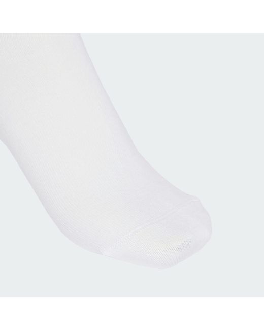Adidas Black Mid Cut Crew 3 Pack Socks
